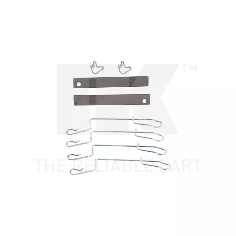 Kit d'accessoires, plaquette de frein à disque NK 7933280