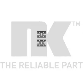 Kit d'accessoires, plaquette de frein à disque NK 7933663