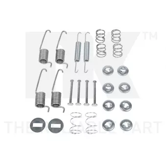Kit d'accessoires, mâchoire de frein NK 7933714