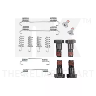 Kit d'accessoires, mâchoires de frein de stationnement NK 7933716
