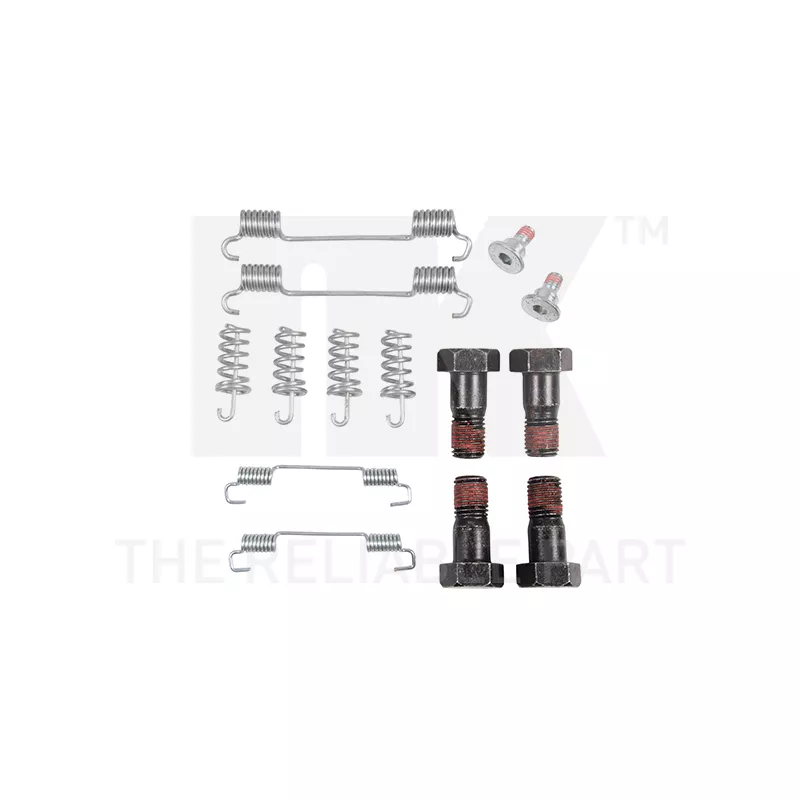 Kit d'accessoires, mâchoires de frein de stationnement NK 7933716