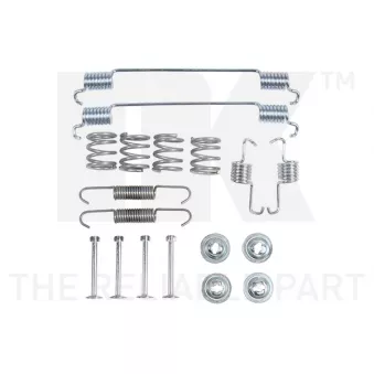 Kit d'accessoires, mâchoire de frein NK 7933889