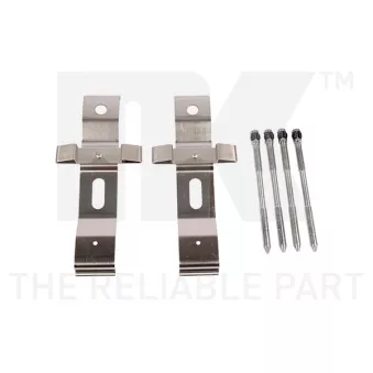 Kit d'accessoires, plaquette de frein à disque NK 7933988