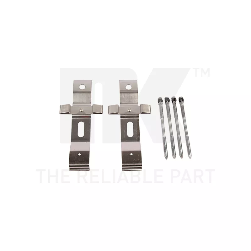 Kit d'accessoires, plaquette de frein à disque NK 7933988