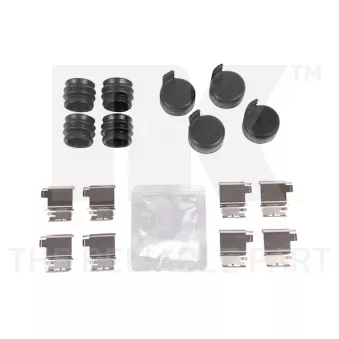 Kit d'accessoires, plaquette de frein à disque NK 7933990