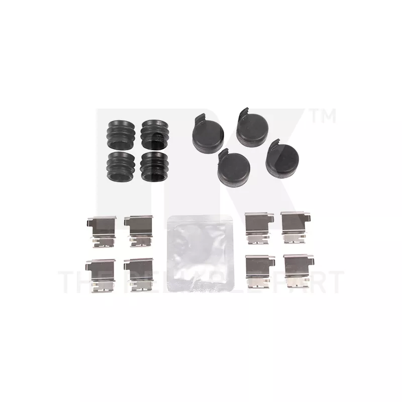 Kit d'accessoires, plaquette de frein à disque NK 7933990