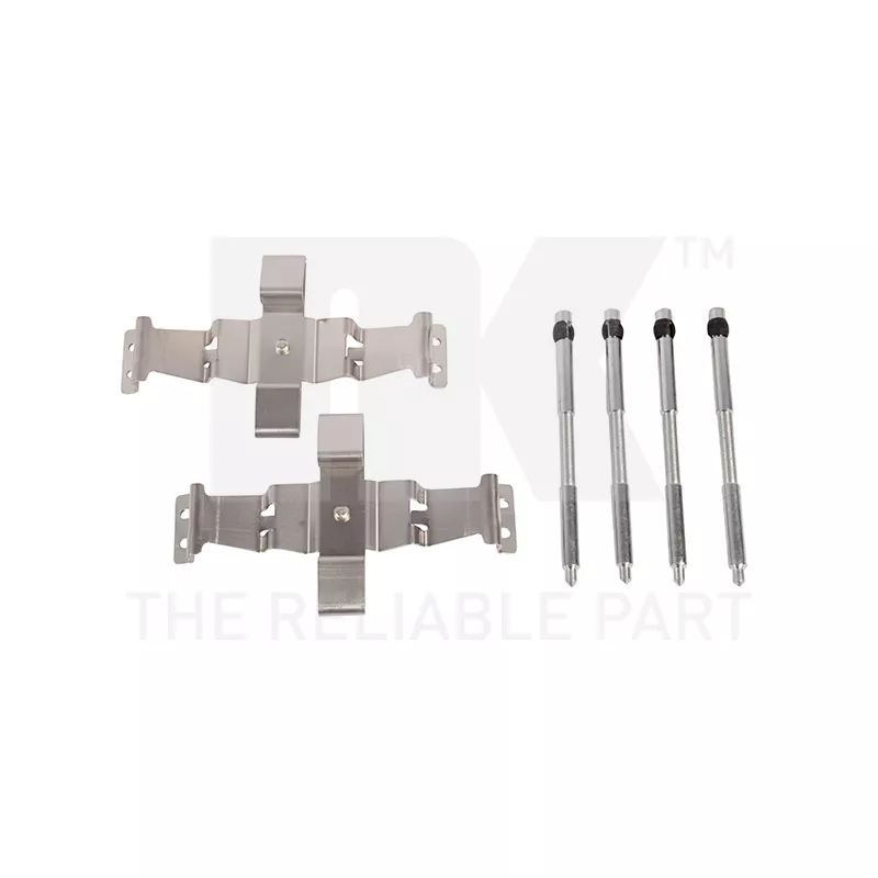 Kit d'accessoires, plaquette de frein à disque NK 7933992