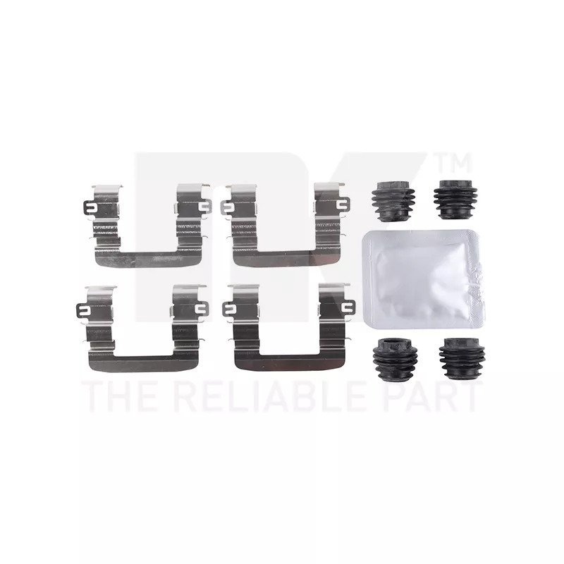 Kit d'accessoires, plaquette de frein à disque NK 7934001