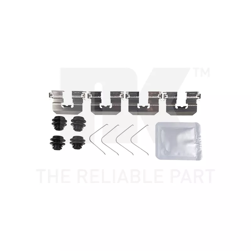 Kit d'accessoires, plaquette de frein à disque NK 79341701