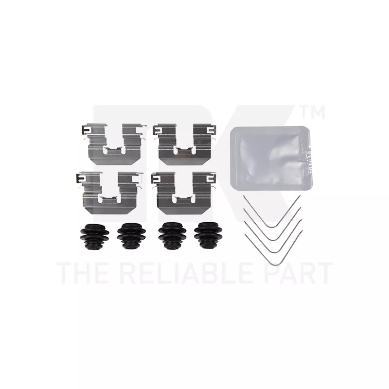 Kit d'accessoires, plaquette de frein à disque NK 79341702