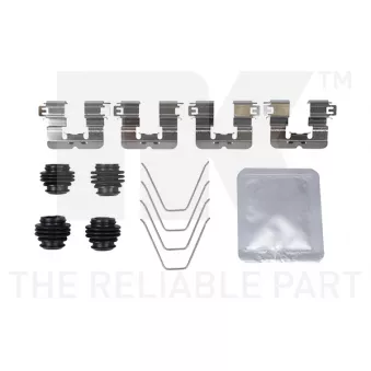 Kit d'accessoires, plaquette de frein à disque NK 79341703