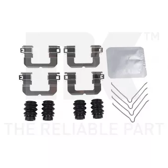 Kit d'accessoires, plaquette de frein à disque NK 79341706