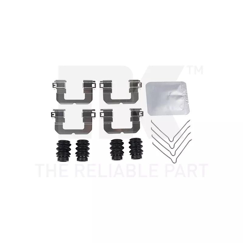 Kit d'accessoires, plaquette de frein à disque NK 79341706