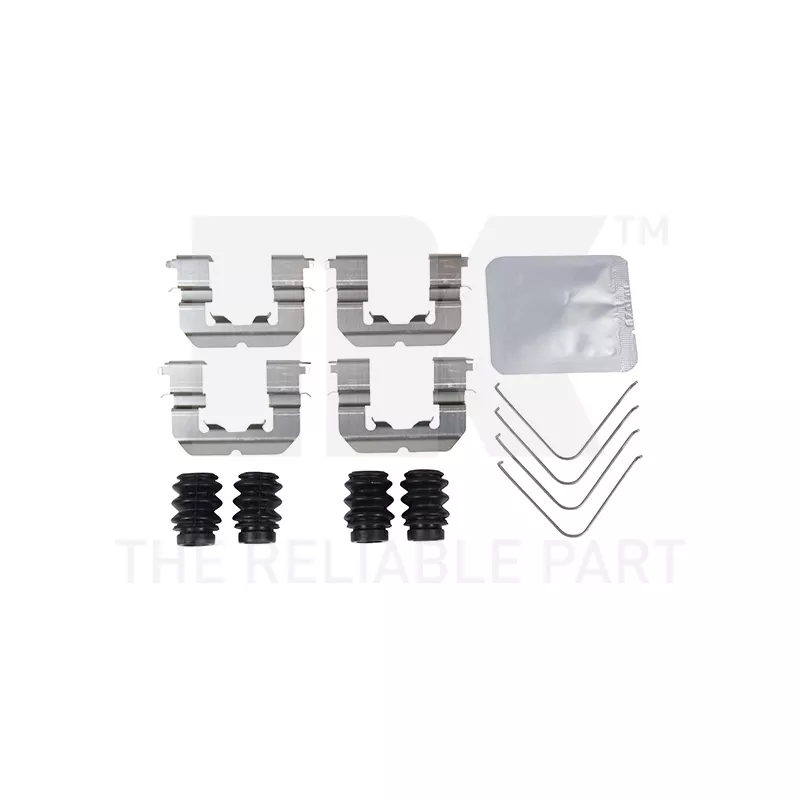 Kit d'accessoires, plaquette de frein à disque NK 79341709