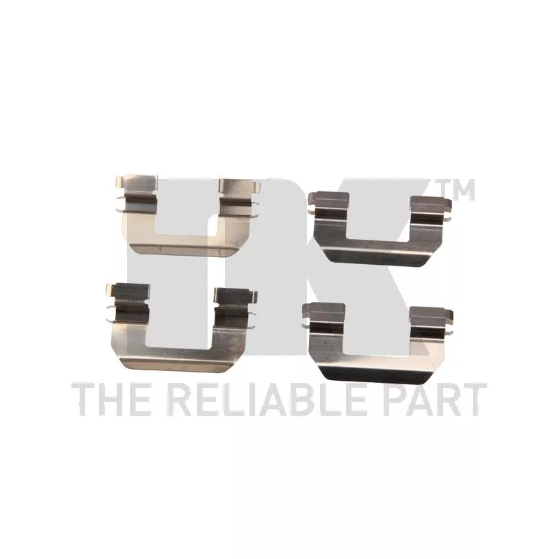 Kit d'accessoires, plaquette de frein à disque NK 79341825