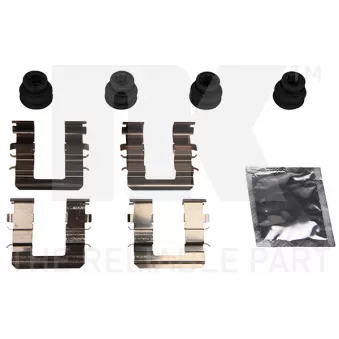 Kit d'accessoires, plaquette de frein à disque NK 79341831