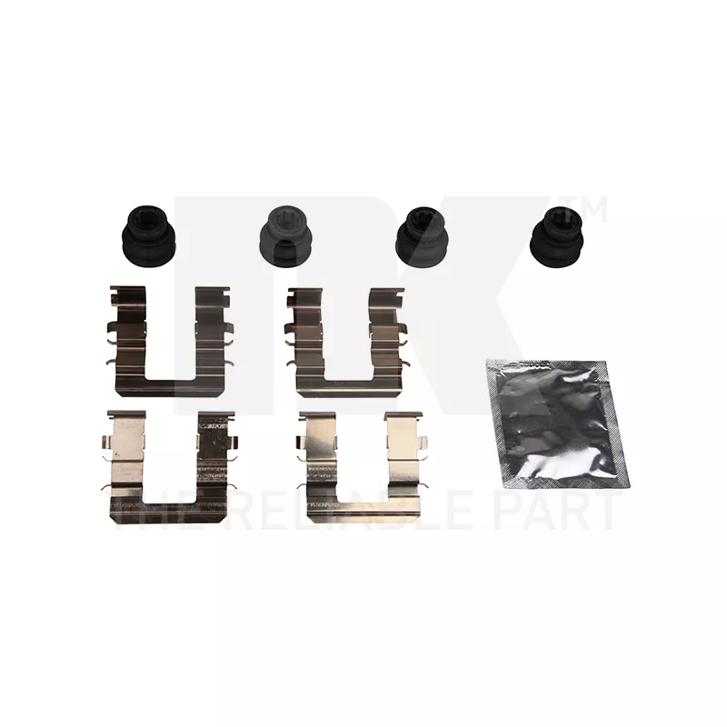 Kit d'accessoires, plaquette de frein à disque NK 79341831