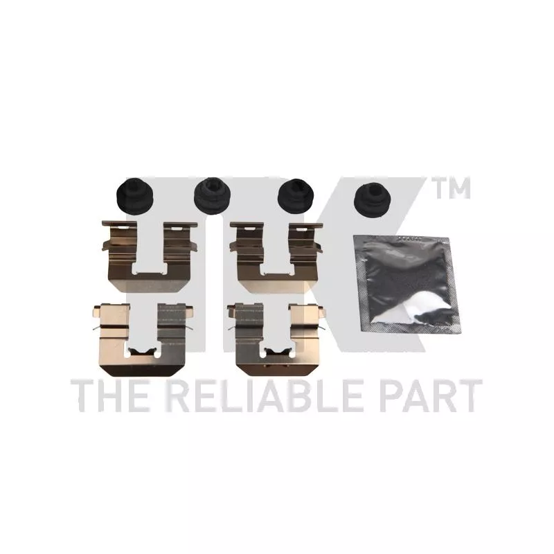 Kit d'accessoires, plaquette de frein à disque NK 79341856