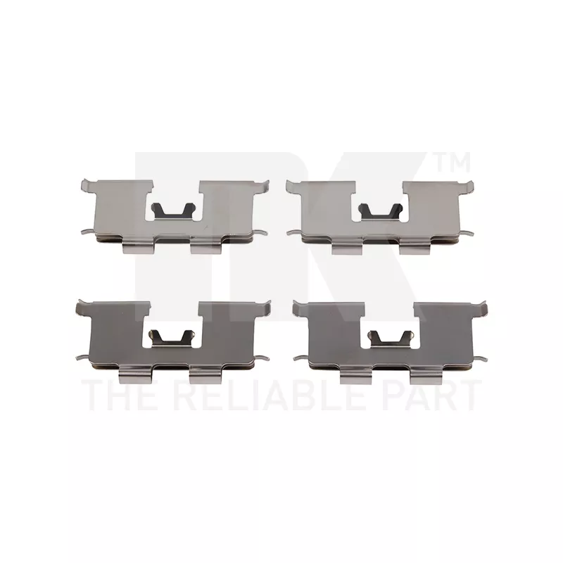 Kit d'accessoires, plaquette de frein à disque NK 7934667