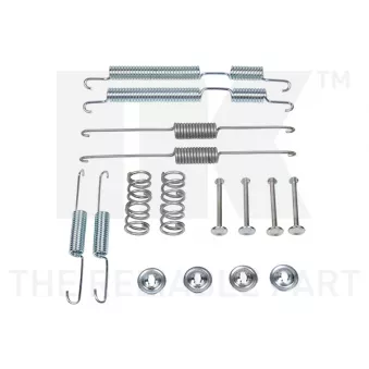 Kit d'accessoires, mâchoire de frein NK 7934813