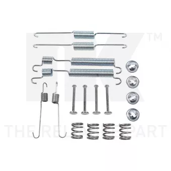Kit d'accessoires, mâchoire de frein NK 7934822