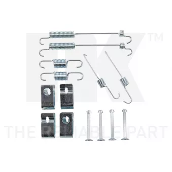 Kit d'accessoires, mâchoire de frein NK 7934846