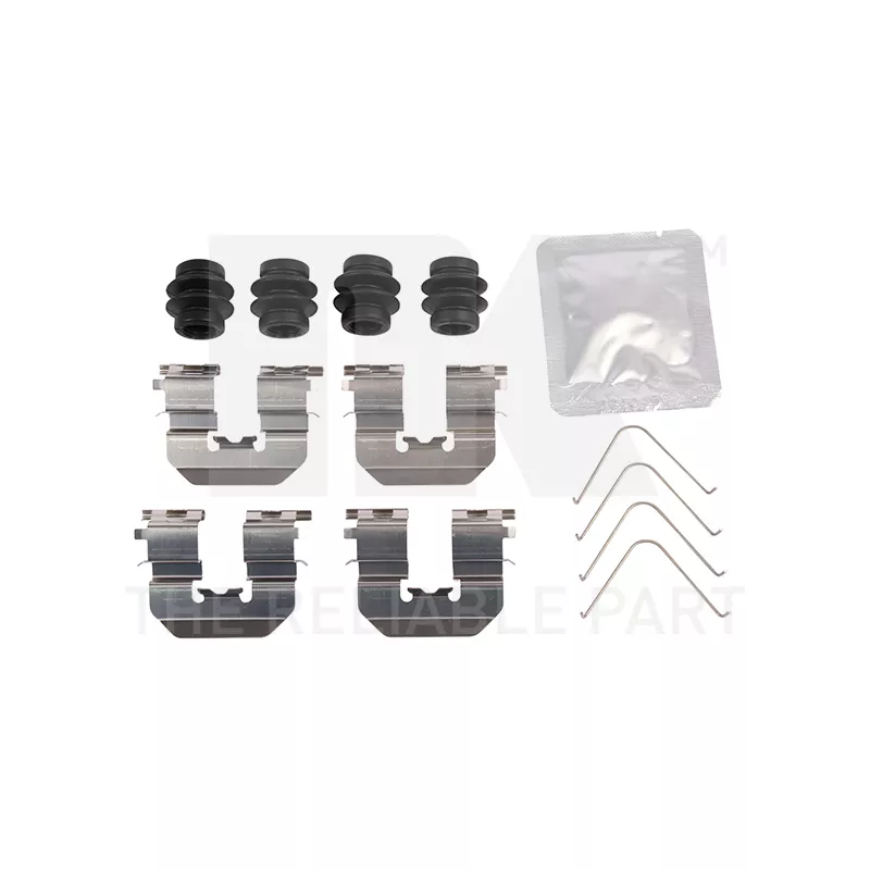 Kit d'accessoires, plaquette de frein à disque NK 7934901
