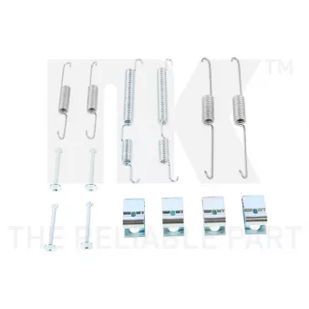 Kit d'accessoires, mâchoires de frein de stationnement NK 79350009