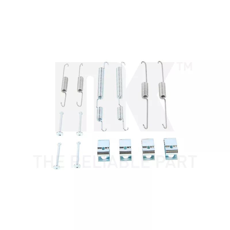 Kit d'accessoires, mâchoires de frein de stationnement NK 79350009