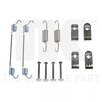 Kit d'accessoires, mâchoires de frein de stationnement NK 79350019