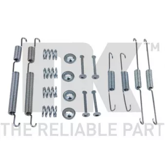 Kit d'accessoires, mâchoire de frein NK 79350024
