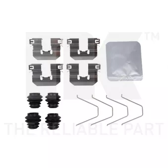 Kit d'accessoires, plaquette de frein à disque NK 79351660
