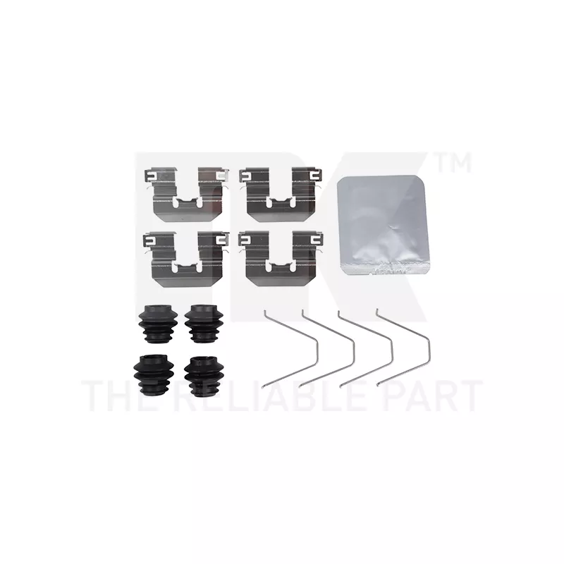 Kit d'accessoires, plaquette de frein à disque NK 79351660