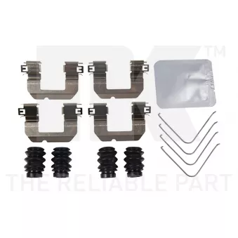 Kit d'accessoires, plaquette de frein à disque NK 79351661