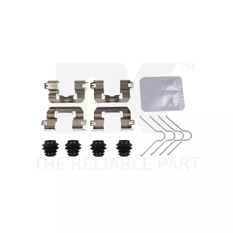 Kit d'accessoires, plaquette de frein à disque NK 79351662