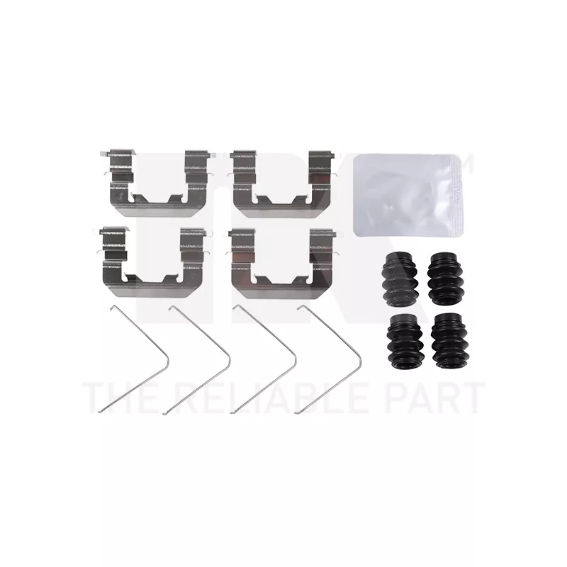 Kit d'accessoires, plaquette de frein à disque NK 79351663
