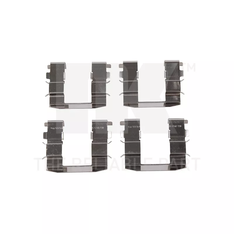 Kit d'accessoires, plaquette de frein à disque NK 79351665