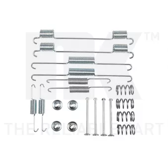 Kit d'accessoires, mâchoires de frein de stationnement NK 7935817