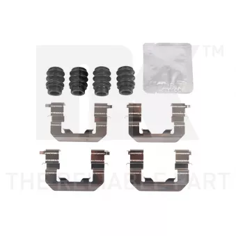 Kit d'accessoires, plaquette de frein à disque NK 7935977