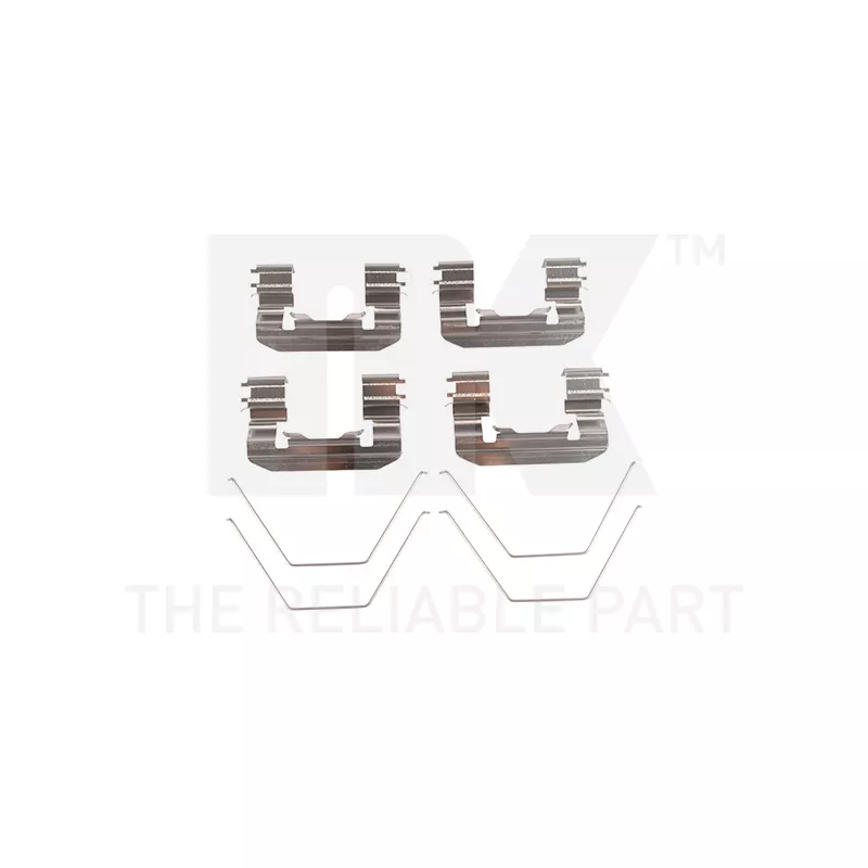 Kit d'accessoires, plaquette de frein à disque NK 7935978