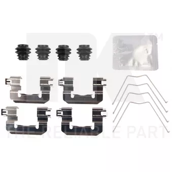 Kit d'accessoires, plaquette de frein à disque NK 7935982