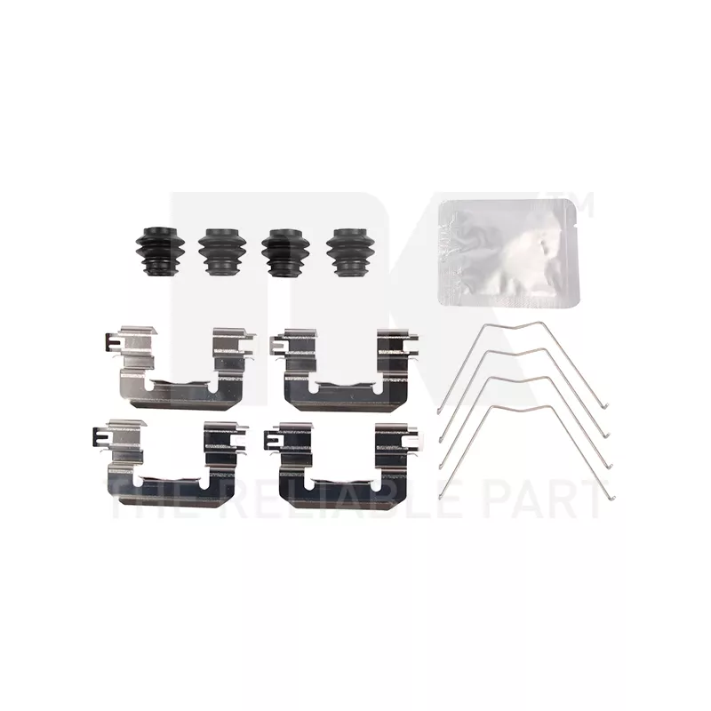 Kit d'accessoires, plaquette de frein à disque NK 7935982
