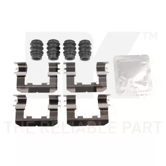 Kit d'accessoires, plaquette de frein à disque NK 7935985