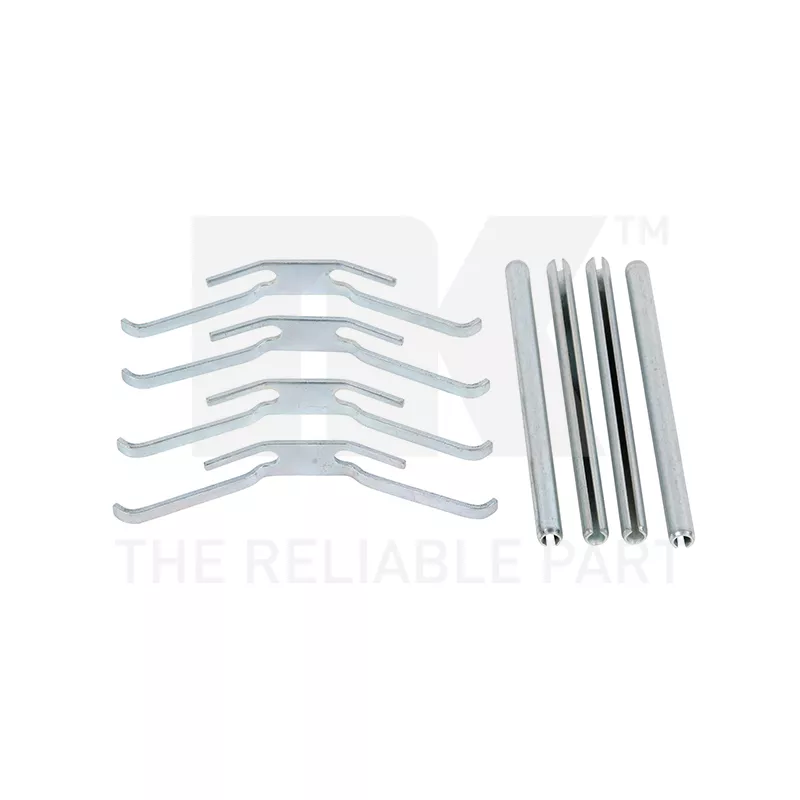 Kit d'accessoires, plaquette de frein à disque NK 7936012