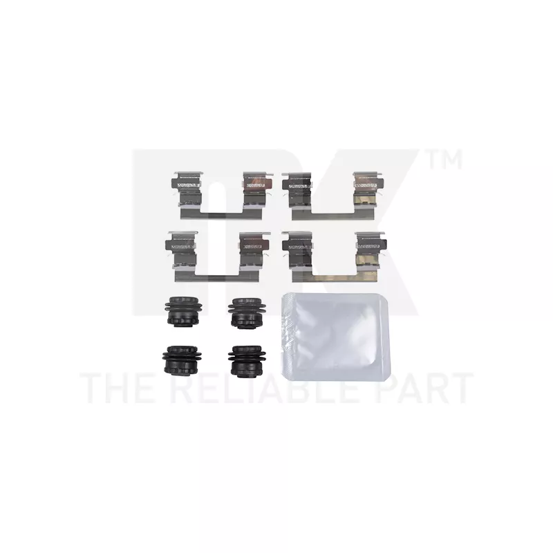 Kit d'accessoires, plaquette de frein à disque NK 7936013