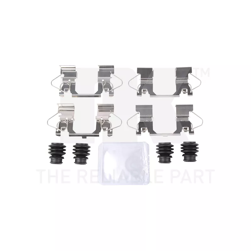 Kit d'accessoires, plaquette de frein à disque NK 7936017