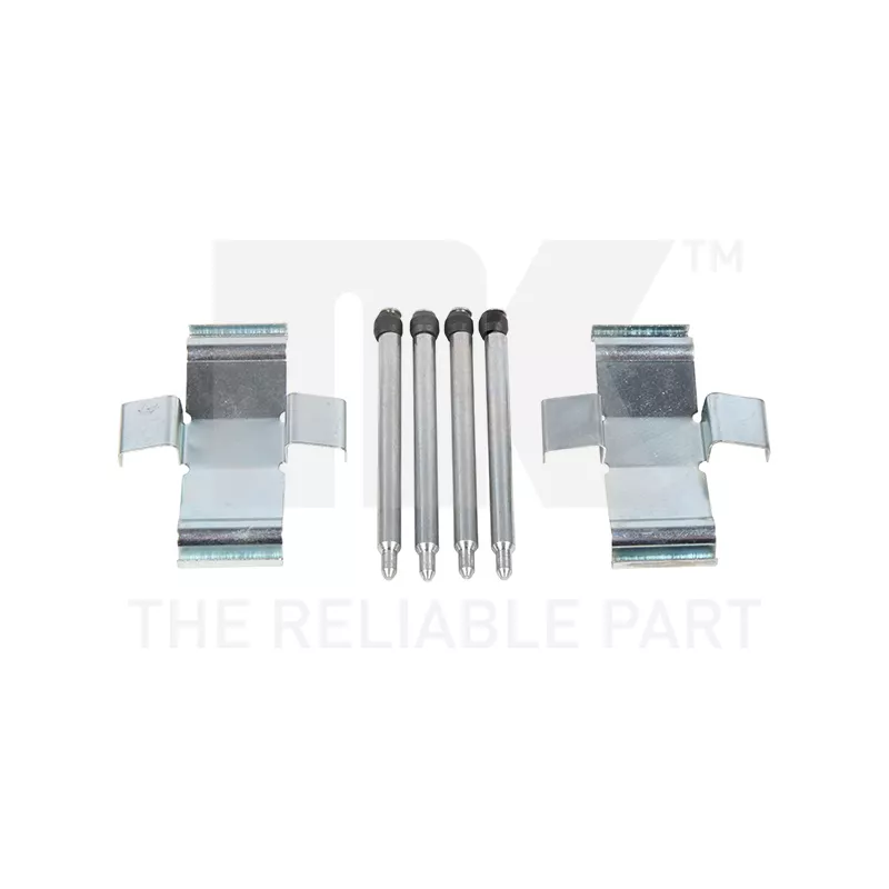 Kit d'accessoires, plaquette de frein à disque NK 7936039