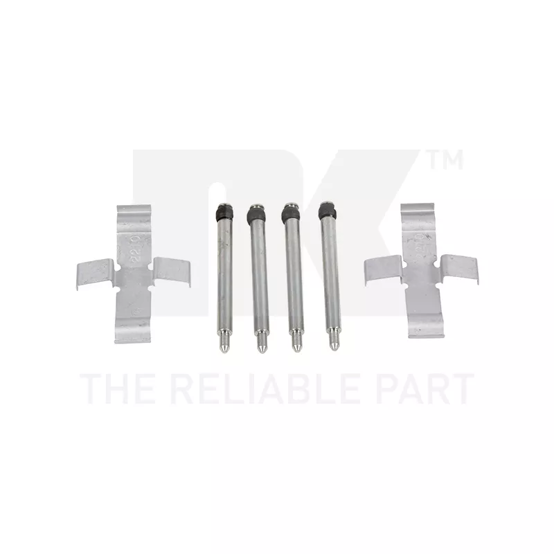 Kit d'accessoires, plaquette de frein à disque NK 7936040