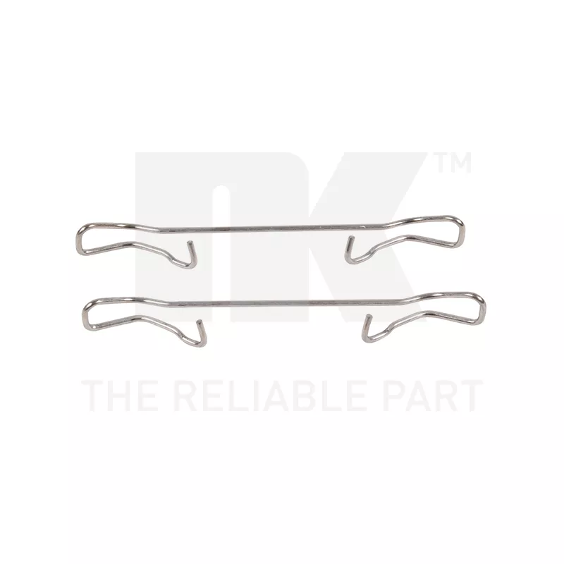 Kit d'accessoires, plaquette de frein à disque NK 7936150