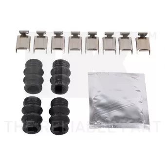 Kit d'accessoires, plaquette de frein à disque NK 79361788